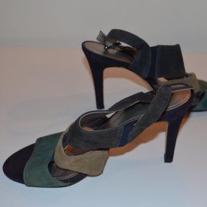 Anne AK Klein iFlex Sandals Heels 4" aprox. Fastener Stretch Leather Upper 10M